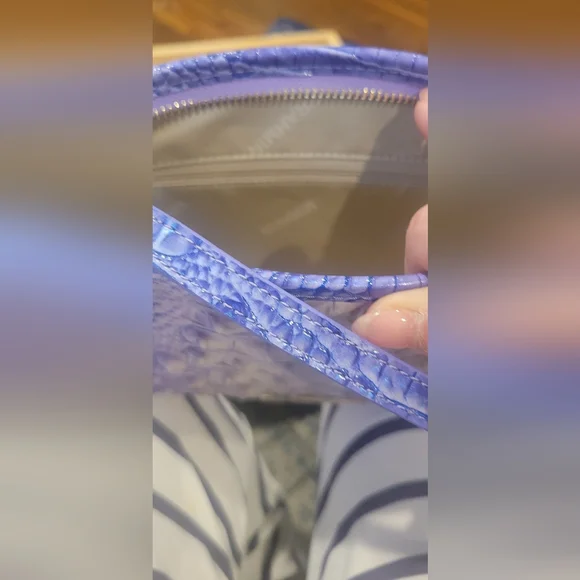 Brahmin Lorelei Shoulder Croc-Embossed Crossbody Bag - Picture 6 of 14